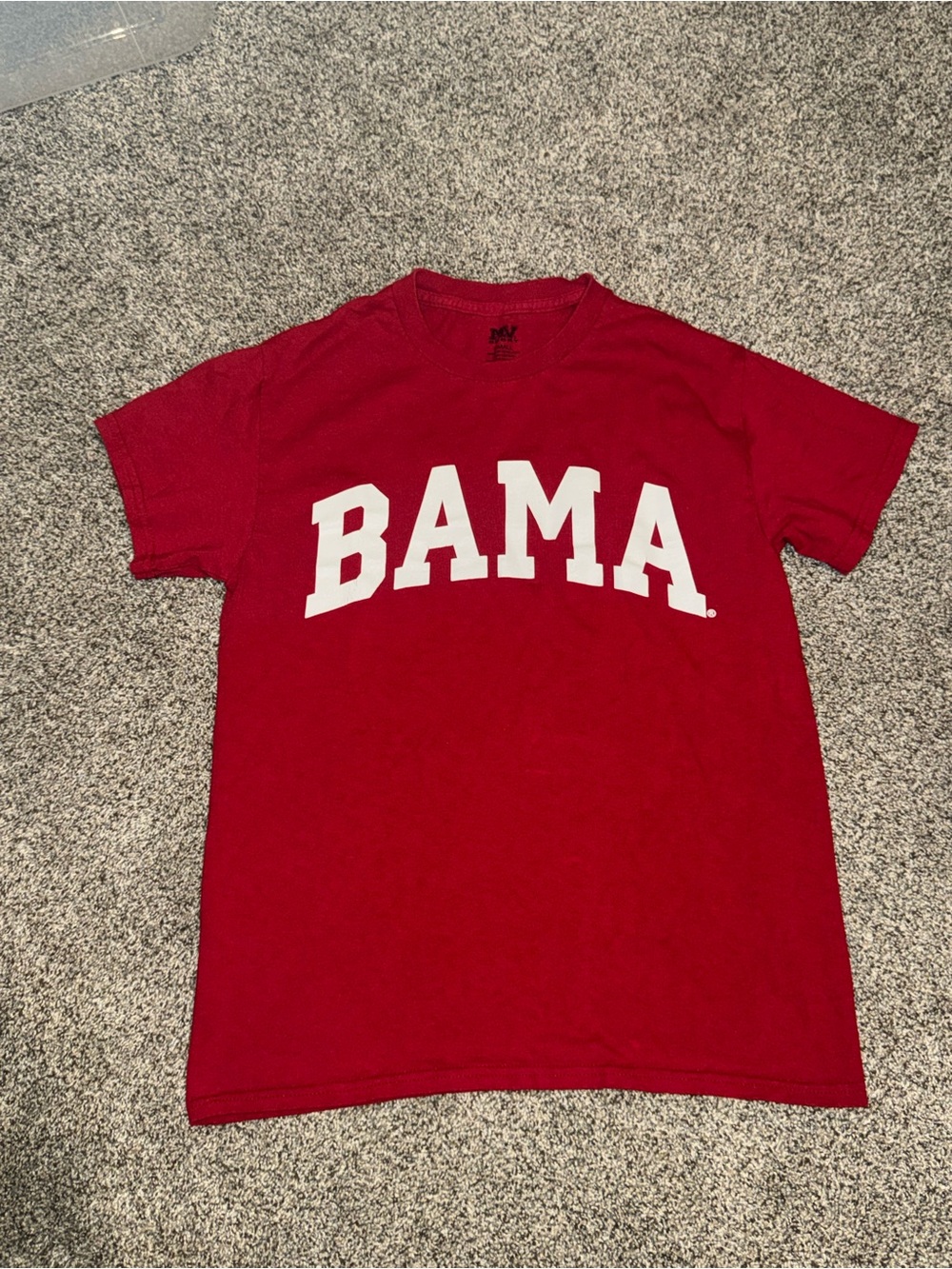 MV Sport Red "BAMA" Short Sleeve Tee
